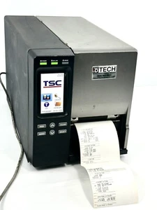 TSC TTP-2410MT Industrial Thermal Transfer Label Printer USB Serial LAN, As Is - Picture 1 of 15