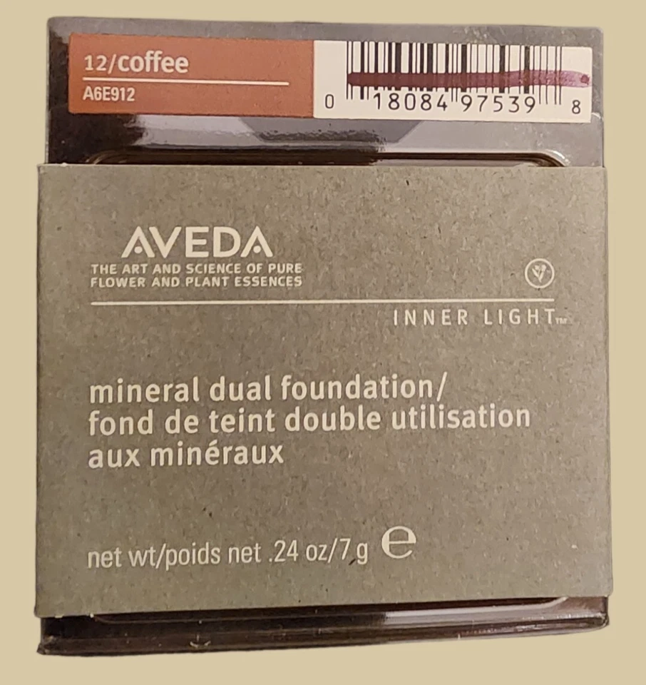 Base de café doble luz interior Aveda 12 NUEVO EN PAQUETE NUEVO raro descontinuado Foto 1 de 1