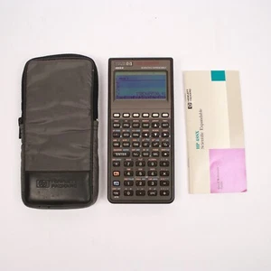 Calculadora gráfica Hewlett Packard HP 48SX con estuche probado con guía - Imagen 1 de 17