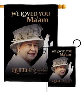 We Loved You Ma'am Garden Flag Sweet Life Sympathy Decorative Yard House Banner - Picture 1 of 19