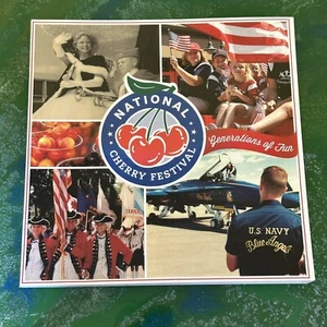 National Cherry Festival Generations of Fun Book 2016 Traverse City Michigan - Imagen 1 de 4