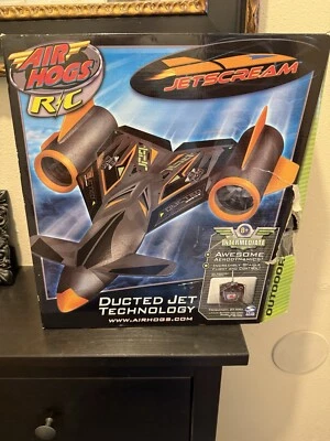 Air Hogs RC Jetscream Retired 2007 New Opened Box Ducted Jet Spin Master Airhogs - Image 1 of 4