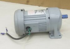 GTR Brother G3LM-18-20-T020X Gearmotor 1/4Hp 20:1 Ratio 208-240 VAC 3~ Tested 👍