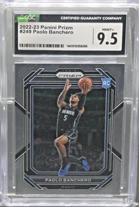 2022 Panini Prizm Paolo Banchero RC Rookie Orlando Magic #249 CGC 9.5 MINT+ - Picture 1 of 2