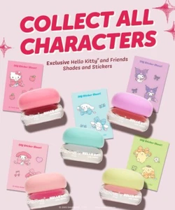 The Crème Shop Hello Kitty and Friends Lip Peptides Bundle 5pk - Picture 1 of 7