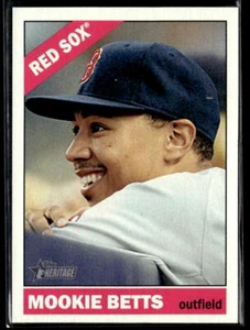 2015 Topps Heritage #45 Mookie Betts Boston Red Sox - Bild 1 von 2