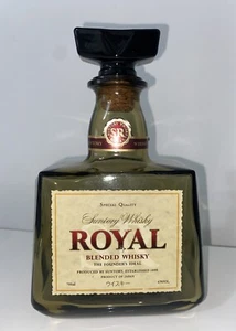 Collectable Empty Japanese Royal Suntory emptyWhisky Bottle 700ml - Picture 1 of 10