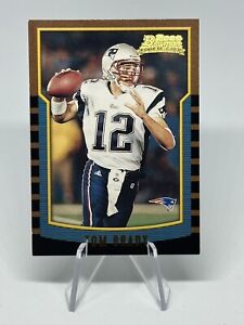 2000 Bowman - #236 Tom Brady (RC) Rookie  New England Patriots Corner Issue