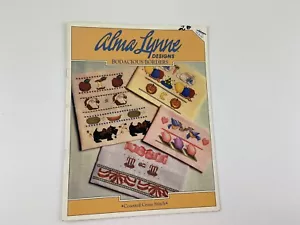 Alma Lynne Bodacious Borders Cross Stitch Pattern Booklet Patriotic Apples - Picture 1 of 2