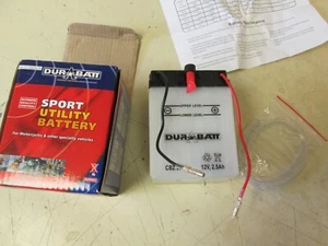 DURABATT BATTERY 12V SMALL MOTORCYCLE ATV JETSKI SNOWMOBILE TRACTOR CB2.5L-C - Picture 1 of 5