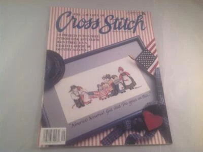 Leisure Arts  Cross Stitch Pattern Books  Vintage 80s and 90s - Image 1 of 4