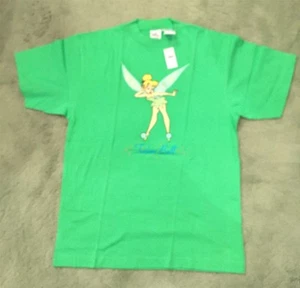 Disney Store TINKER BELL Appliqued & Embroidered T Shirt Mint!! - Picture 1 of 2