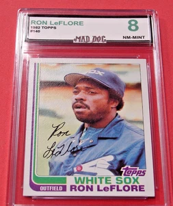 RON LeFLORE****1982 TOPPS--MINT 8****#140**Set BREAK---WHITE SOX****Mad Dog - Bild 1 von 1