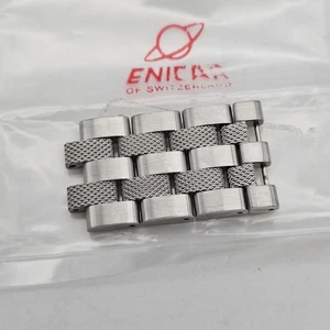 Maillons de bracelet de montre de rechange 20 mm pour chronomètre suisse Enicar Sherpa Sports II - Photo 1/4