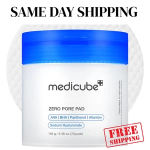 MEDICUBE Zero Pore Pads 2.0 - Dual-Textured Facial Toner Pads for Exfoliation - Picture 1 of 8