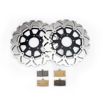 For Suzuki Front Brake Rotors Discs Pads SV 1000 S SV1000 SV1000S 2003-2007 06 - Image 1 of 4