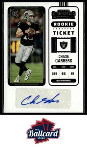 2022 Panini Contenders #291 Chase Garbers Rookie Ticket Showcase - Picture 1 of 2