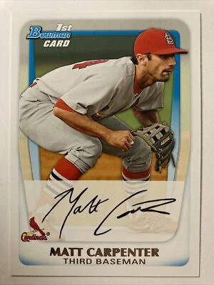 Matt Carpenter 2011 Bowman Rookie Card #bp66 (4212) - Image 1 of 2