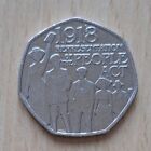 50P Coin People Act X 1 Circulated