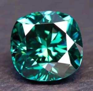 Moissanite Diamonds Cushion Cut Loose All Colours Best Quality Guaranteed - Foto 1 di 25