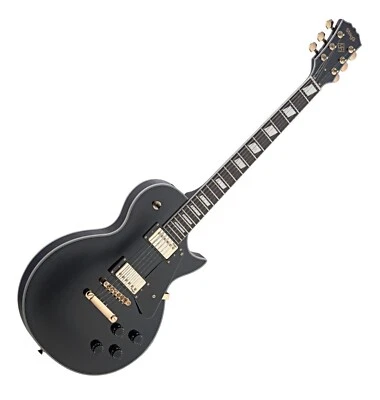 Stagg Classic Rock "L" Electric Guitar - Black - L400-BK - Image 1 of 3