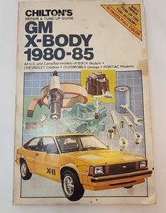 GM X-Body: 1980-1985 von Chilton Automotive Editorial Staff (1985, Taschenbuch) - Bild 1 von 4