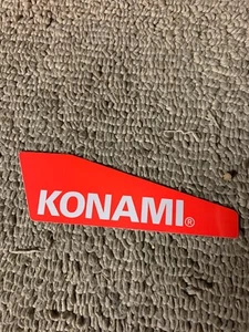 original Konami Sticker Pinkish  6-2” Arcade Game Part - Picture 1 of 2