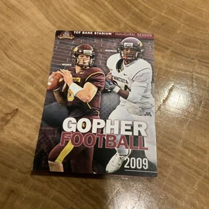 Minnesota Gophers Inaugurals Season Football 2009 & 2010 Spielplan Weber Sherels - Bild 1 von 4