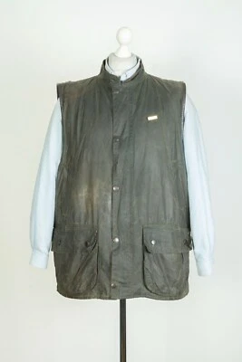 Barbour Westmorland Wax Olive Hunting Vest Gilet Size XXL - Image 1 of 4