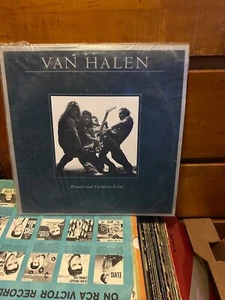 Vintage Van Halen Women and Children First lp with poster Warner Bro - Picture 1 of 5