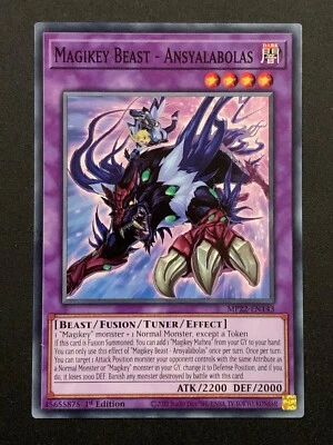 Magikey Beast - Ansyalabolas | MP22-EN143 | Common | 1st Edition | YuGiOh TCG - Image 1 of 3