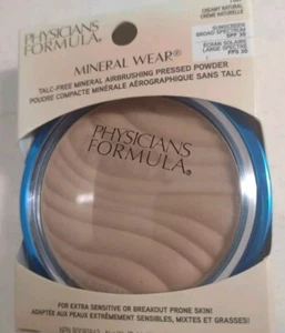 Mineral Wear, Talc-Free Mineral Airbrushing Pressed Powder, 7587 Creamy Natural, - Picture 1 of 4