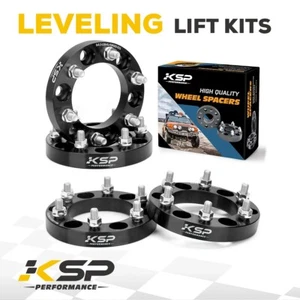 4pcs 6X5.5 1'' M12x1.5 Wheel Spacers For Toyota Tacoma 4Runner Fj Cruiser ISUZU - Picture 1 of 9
