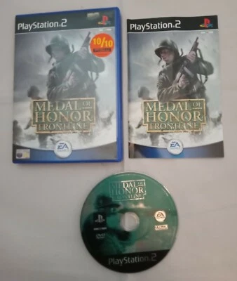 Medal of Honor Frontline For PAL Playstation 2 Ps2 Game + Box & Manual - Image 1 of 4