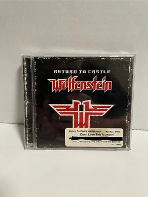Wolfenstein PC Game Compact Disc Return to Castle 2001 Windows Activision w Code - Image 1 of 4