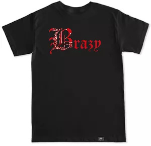 Brazy Old English Bandana Still Brazy YG 400 Compton Bompton 4 Hunnid T Shirt - Picture 1 of 4