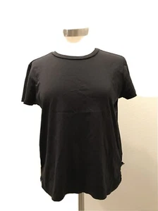 Scotch & Soda Les Filles Women's Black Short Sleeve T-Shirt Medium - Picture 1 of 5