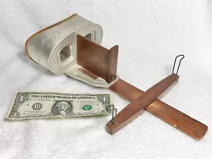Antiguo visor de imágenes estereoscópico escultura de sol Underwood & Underwood ¡Nueva York 1901! - Imagen 1 de 18