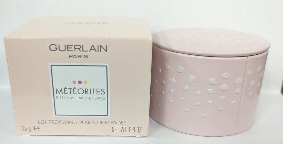 1PC GUERLAIN BIRTHDAY CANDLE PEARLS LIGHT-REVEALING PEARLS OF POWDER 0.8oz NIB - Image 1 of 4