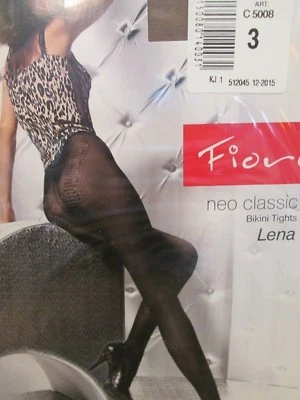 FIORE LENA BIKINI BREIF TOP MEDIAS PANTIMEDIAS 40 DENIER NEGRO SAFARI BRONCEADO 3 TALLAS Foto 1 de 3