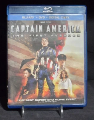 PARAMOUNT PICS.  -MARVEL - CAPTAIN AMERICA:THE 1ST AVENGER -BLU-RAY & DVD - 2011 - Image 1 of 2