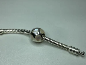 Pandora Love You Mother Of Pearl Hearts Charm Retired - Picture 1 of 4