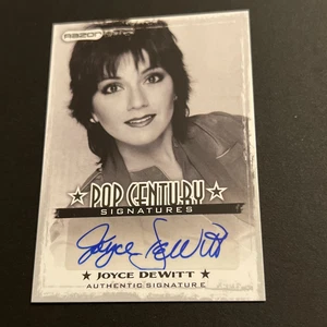 2010 RAZOR LEAF POP CENTURY JOYCE DEWITT "THREES COMPANY/JANET" AUTOGRAPH AUTO - Picture 1 of 2