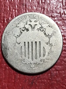 Escudo de níquel 1867 sin rayos, consulta nuestro inventario - Imagen 1 de 2