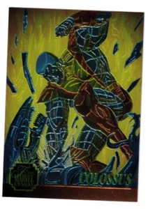 1995 '95 FLEER FLAIR MARVEL ANNUAL CHROMIUM COLOSSUS #12 VISIT MY EBAY STORE - Picture 1 of 2