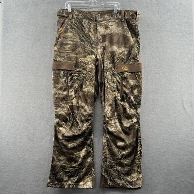 real tree mens size XL cargo camo pants outdoor hiking scent factor - Image 1 of 4