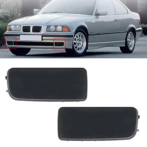 One Pair Fog Light Hole Covers Cap For BMW 3 Series 1992-1998 E36 320i 325i 328i - Picture 1 of 9