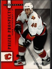 2005  Fleer Hot Prospects #111 Mark Giordano Red /100 RC