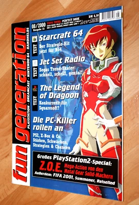 2000 Video Gaming Magazin Zeitschrift StarCraft Dino Crisis Zone of the Enders - Bild 1 von 4