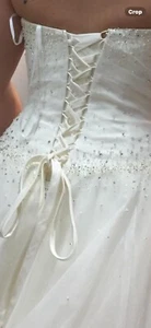 wedding dress size 12-18 - Picture 1 of 9